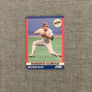 1991 Score Baseball Card Trading Card